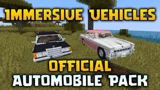 Immersive Vehicles Official Automobile Pack Mod (26.1.2, 1.20.1) – Adds Detailed Cars And Parts