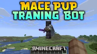 Mace PVP Traning Bot Mod (1.21.11) – Master Multiplayer Combat in Single-Player