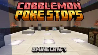 Cobblemon Poke Stops Mod (1.21.1) – Heal Your Cobblemon Team Without Going Home