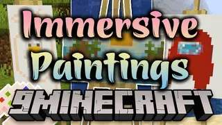 Immersive Paintings Mod (26.2, 1.20.1) – Craft a Custom Painting