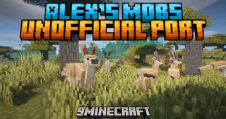 Alex's Mobs Unofficial Port Mod (1.21.1) – Populate Every Biome With New Wild