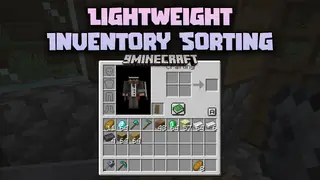 Lightweight Inventory Sorting Mod (26.2, 1.21.1) – Keep Your Inventory Tidy