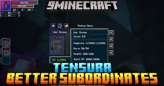 Tensura Better Subordinates Mod (1.21.11, 1.21.1) – Teach Powerful Skills