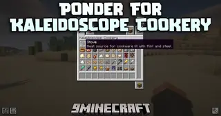 Ponder For Kaleidoscope Cookery Mod (1.21.1) – Master Cooking Blocks