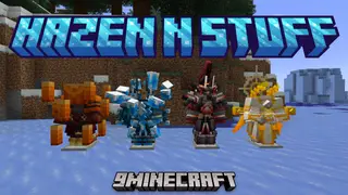 Hazen N Stuff Mod (1.21.1, 1.20.1) – Equip Powerful Magic Armor
