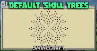 Default Skill Trees Mod (26.2, 1.21.1) – Expand Pufferfish Skills With Combat