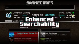 Enhanced Searchability Mod (1.20.1) – Adds Search Bar Wherever Necessary