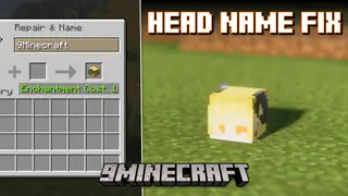 Head Name Fix Mod (1.21.11, 1.20.1) – Custom Mob Head Name Retaining