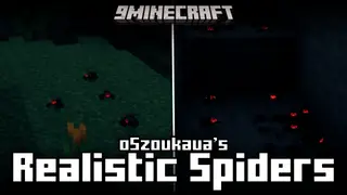 OSzoukaua's: Realistic Spiders Mod (26.1.2, 1.21.1) – Makes Spiders Realistic