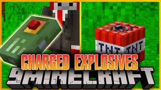 Charged Explosives Mod (1.20.1) – Remote Detonation Bomb