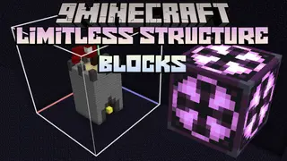 Limitless Structure Blocks Mod (1.20.1) – Remove Structure Block Size Limits