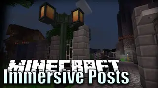 Immersive Posts Mod (1.21.1, 1.20.1) – Customizable Posts, Decorations