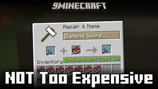 NOT Too Expensive Mod (26.2, 1.20.1) – No More Anvil Restrictions