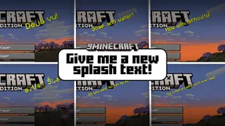 Give Me A New Splash Text Mod (26.2, 1.21.1) – Read Every Splash Text