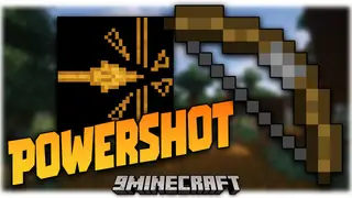 Powershot Mod (1.20.1) – Charging up a Ranged Attack
