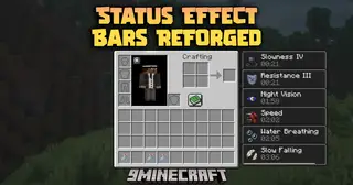 Status Effect Bars Reforged Mod (26.1.2, 1.20.1) – Clean And Customizable UI