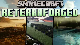 Reterraforged Mod (26.2, 1.20.1) – The Best Terrain Generation