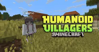 Humanoid Villagers Mod (26.1.2, 1.21.11) – Build a Village with Real Neighbors