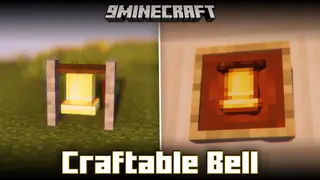 Craftable Bell Mod (26.1.2, 1.20.1) – Adds A Crafting Recipe For Bells