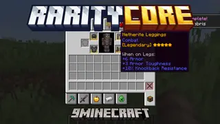 RarityCore Mod (26.1.2, 1.20.1) – Find Rare Loot Instantly with Color Coded Item Backgrounds