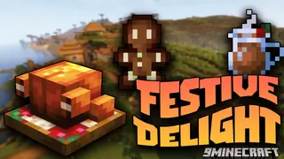 Festive Delight Mod (1.21.1, 1.20.1) – Christmas is Coming