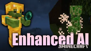 Enhanced AI Mod (1.21.1, 1.20.1) – Mobs Will Now Hunt You Down