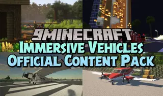 Immersive Vehicles Official Content Pack Mod (1.21.1, 1.20.1)