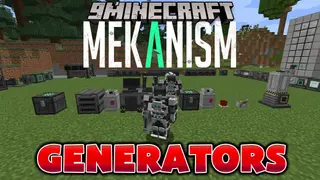 Mekanism Generators Mod (1.21.1, 1.20.1) – Advanced Energy Generation