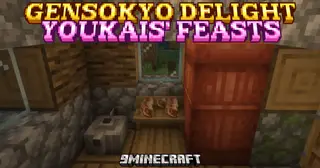 Gensokyo Delight Youkais' Feasts Mod (1.21.1, 1.20.1) – Host a Japanese Feast