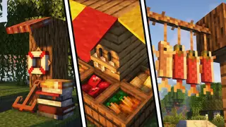 Dusty Decorations Mod (1.21.11, 1.20.1) – Decoration for Ports and Markets