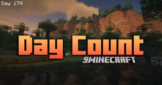 Day Count Mod (26.2, 1.20.1) – A Day Counter HUD