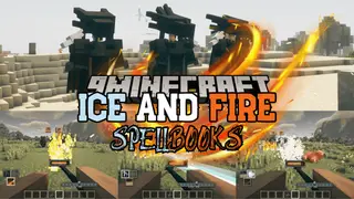Ice and Fire: Spellbooks Mod (1.21.1, 1.20.1) – Adds Magical Spellbooks and Magic