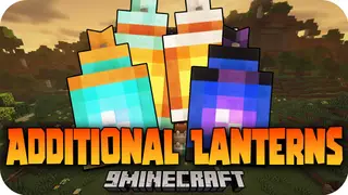 Additional Lanterns Mod (26.2, 1.20.1) – Lamps Made from New Materials