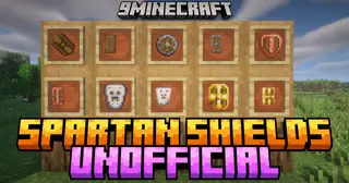 Spartan Shields Unofficial Mod (1.21.1) – Block Deadly Attacks With Heavy Shields