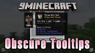 Obscure Tooltips Mod (1.21.11, 1.20.1) – Stylized Tooltips with Item Models