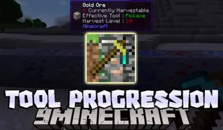 Tool Progression Mod (1.12.2) – Configurable Harvest Levels for Tools