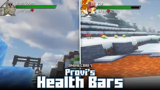 Provi's Health Bars Mod (26.2, 1.20.1) – Health Bars & Damage Indicators