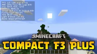 Compact F3 Plus Mod (26.1.2, 1.20.1) – Check Coordinates Without a Giant Wall