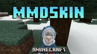 MmdSkin Mod (1.21.1, 1.20.1) – Ditch Blocky Skins for 3D Anime Models