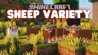 Sheep Variety Mod (26.2, 1.21.11) – Different Sheep Designs on Different Biomes