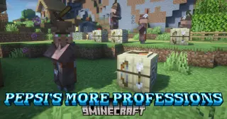 Pepsi's More Professions Mod (26.2, 1.21.1) – Expand Villager Careers