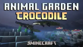 Animal Garden Crocodile Mod (26.2, 1.20.1) – Survive Deadly Swamp Crocodiles