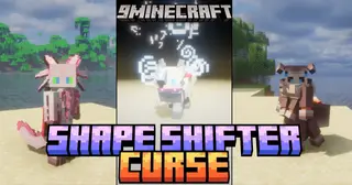 Shape Shifter Curse Mod (1.20.1) – Transform Into Mobs When The Cursed Moon