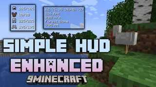 Simple HUD Enhanced Mod (26.2, 1.20.1) – Take Control of Your HUD
