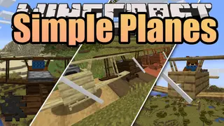 Simple Planes Mod (1.21.1, 1.20.1) – New Vehicles, Flying