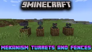 Mekanism Turrets And Fences Mod (26.1.2, 1.20.1) – Enhance Your Defense