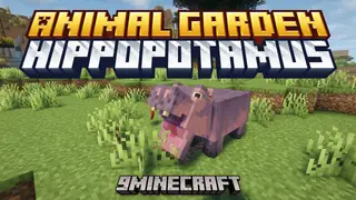 Animal Garden Hippopotamus Mod (26.2, 1.20.1) – Wild Hippos In Nature