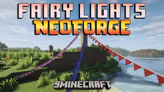 Fairy Lights Neoforge Mod (1.21.1) – Decorate Your Base with Cozy String Lights