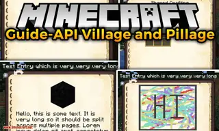 Guide-API Village and Pillage Mod (26.1.2, 1.20.1) – Simple Mod Guide Creation
