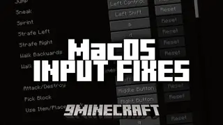 MacOS Input Fixes Mod (26.2, 1.20.1) – Fixes Keybinds Not Being Detected on MacOS